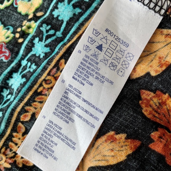 *SOLD* Forever 21 | Light colourful printed kimono - Picture 6 of 7